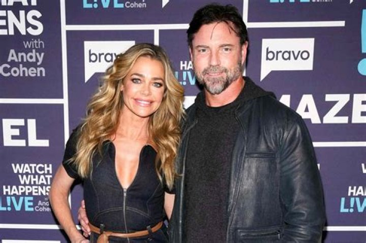 Denise Richards, 48, Cozies Up To Hubby Aaron Phypers In Sultry Black Dress After Divorce Rumors 