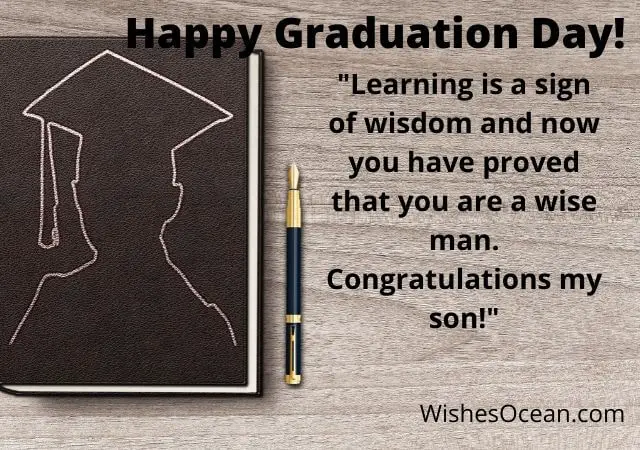 Graduation Wishes for Son