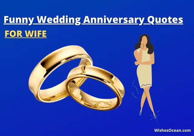 25+ Best Funny Wedding Anniversary Quotes for Wife