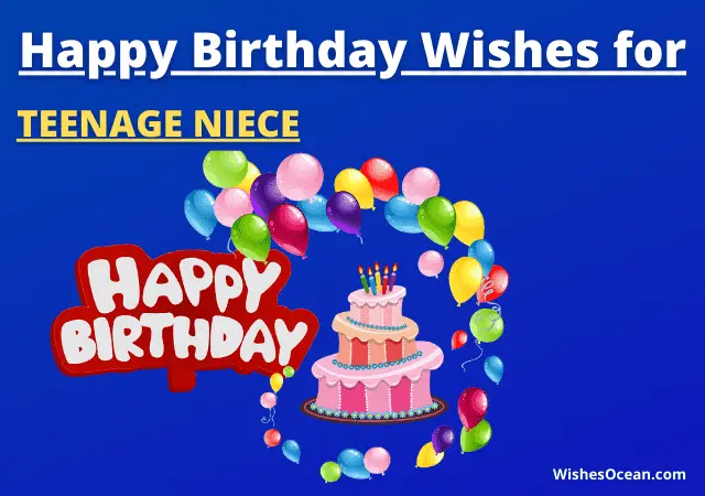 Birthday Wishes for Teenage Niece