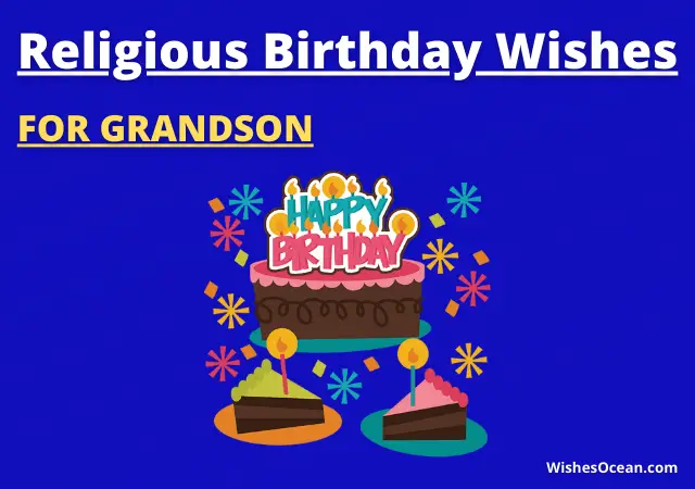 Religious Birthday Wishes for Grandson