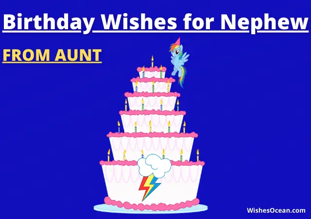 Birthday Wishes for Nephew from Aunt