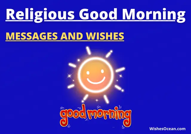 Religious Good Morning Messages