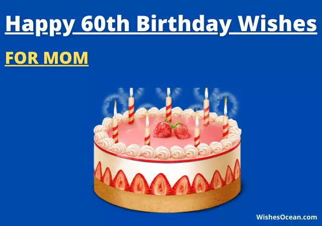 60th birthday wishes for mom