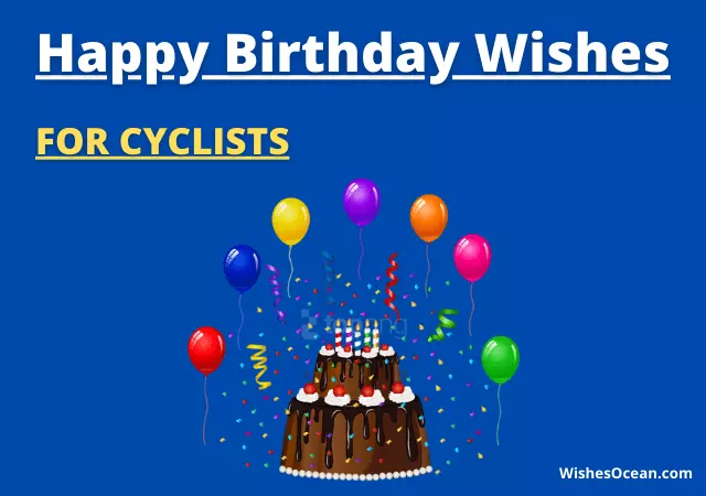 birthday wishes for cyclists