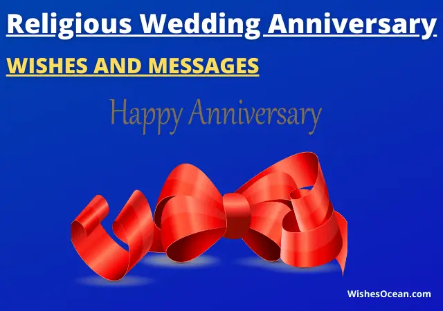 religious wedding anniversary wishes