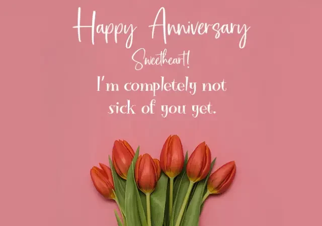 funny anniversary wishes for husband