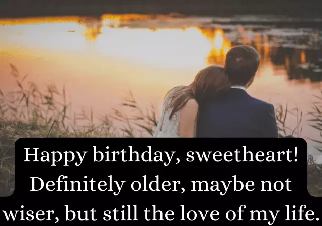 funny birthday wishes for husband
