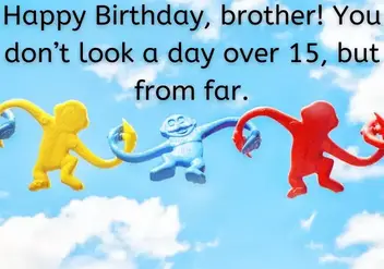 31+ Best Funny Birthday Wishes for Elder Brother to Send