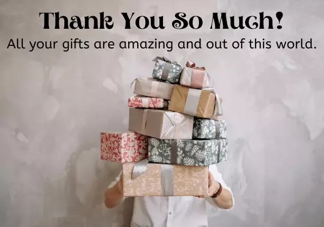 thank you messages for birthday gift