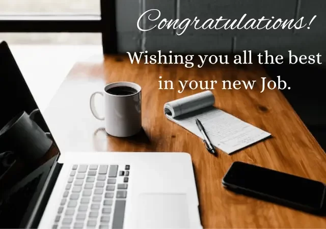 best wishes for new job to colleague