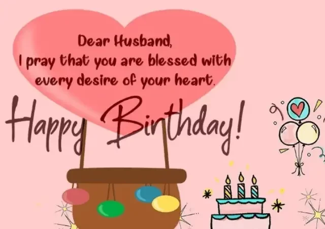 birthday prayers for husband