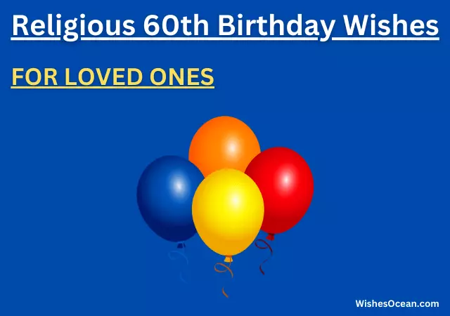 religious 60th birthday wishes
