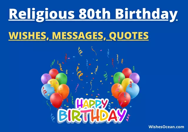 religious 80th birthday wishes