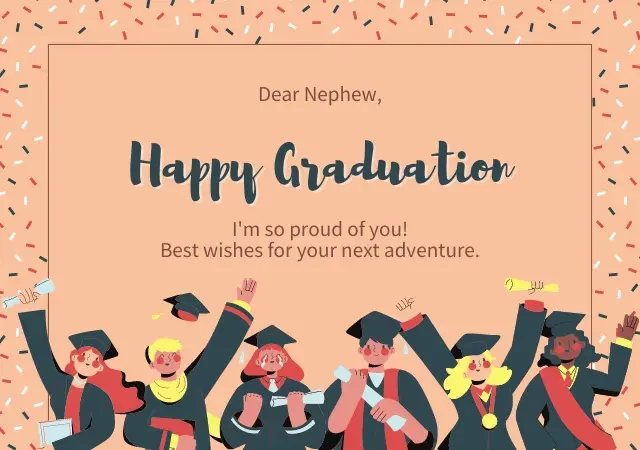 inspirational high school graduation messages for nephew