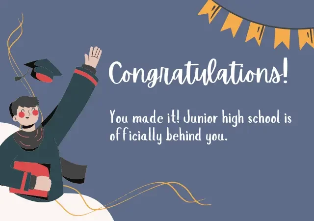 junior high school graduation wishes