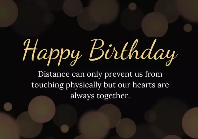 long distance birthday wishes for husband