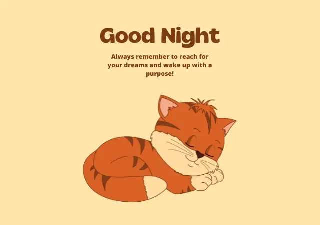 sweet good night messages for her