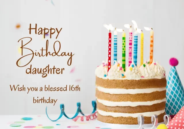 16th birthday wishes for daughter from dad