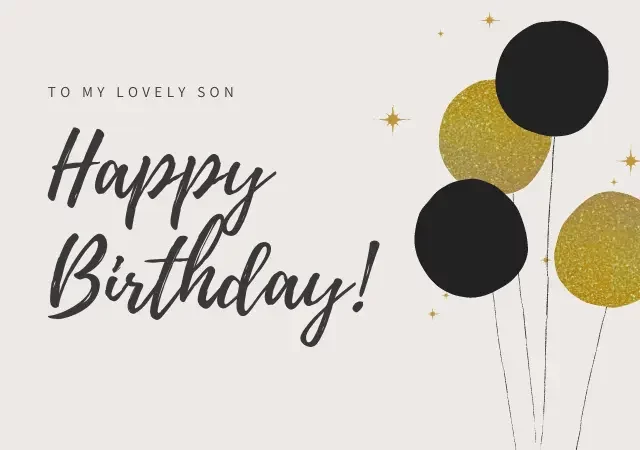 4th birthday wishes for son from dad