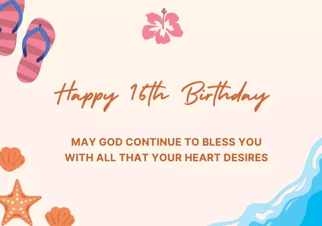 christian birthday wishes for 16 year old boy