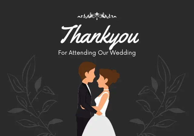 wedding thank you quotes from bride and groom