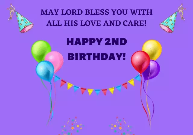 happy 2nd birthday wishes for boy