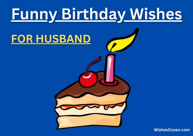 31+ Best Funny Birthday Wishes for Husband from Wife