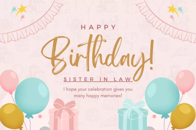birthday wishes for boyfriends sister