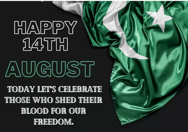 14th august independence day wishes