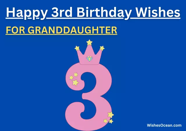 25+ Best Happy 3rd Birthday Wishes for Granddaughter