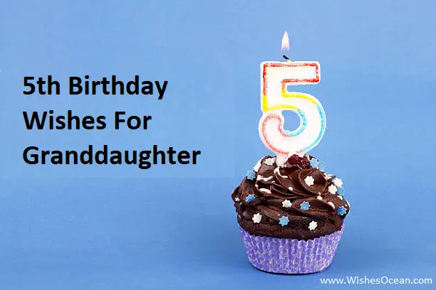 5th Birthday Wishes For Granddaughter