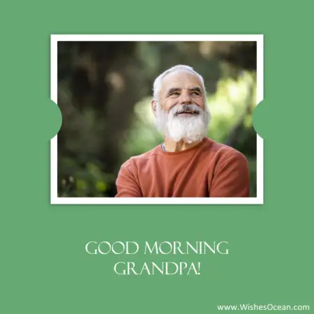 Good Morning Wishes For Grandfather