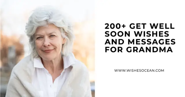 Get Well Soon Wishes For Grandmother