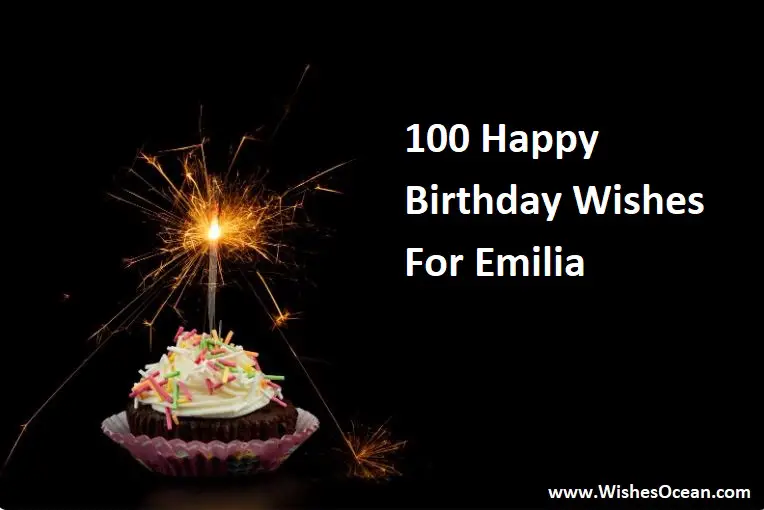Happy Birthday Emilia