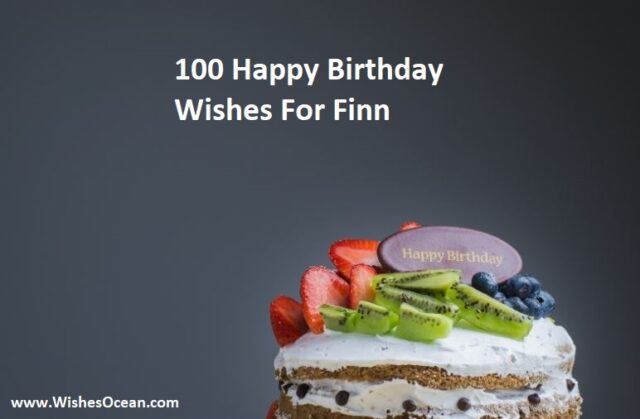  Happy Birthday Finn