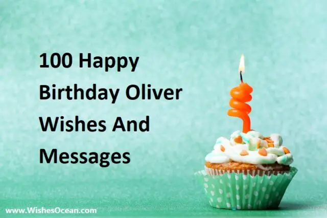 Happy Birthday Oliver 