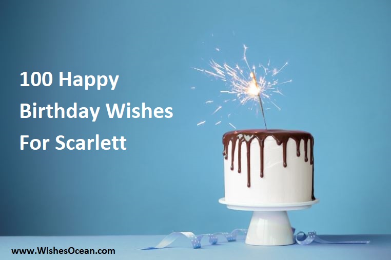 Happy Birthday Scarlett