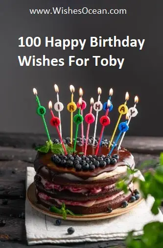 Happy Birthday Toby